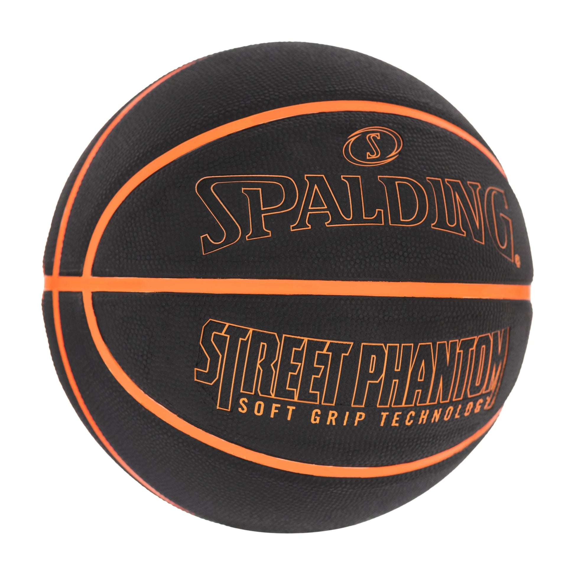 Street Phantom 29.5" Outdoor Basketball - Neon Orange/Black