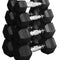 Dumbbell Set, Pairs of 5 Lb, 10 Lb, 15 Lb, and 20 Lb