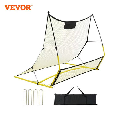 Soccer Trainer 2 in 1 Rebounder Net Iron Soccer Practice Equipment Sports Football Rebounder Wall Forteam Solo Training