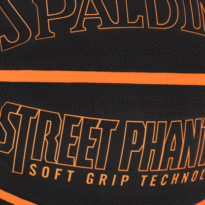 Street Phantom 29.5" Outdoor Basketball - Neon Orange/Black