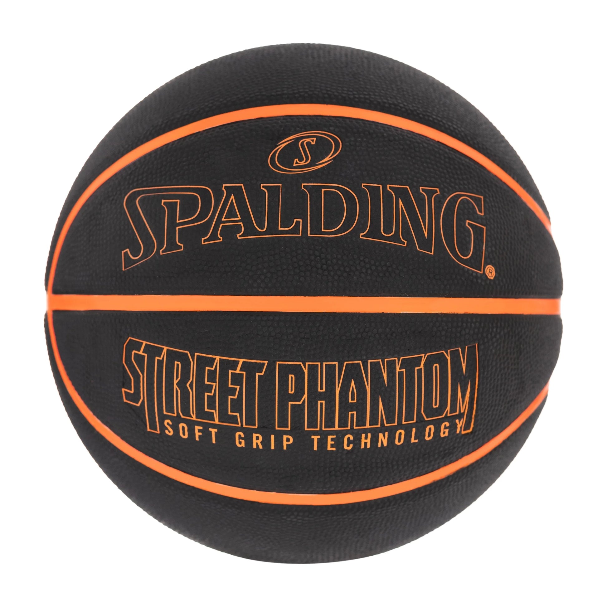 Street Phantom 29.5" Outdoor Basketball - Neon Orange/Black