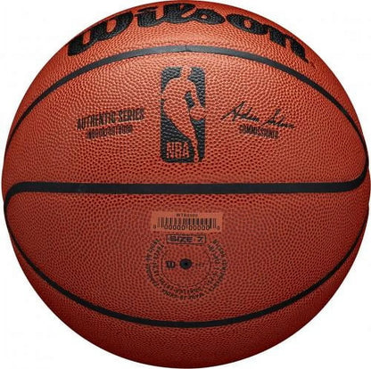 NBA Authentic Indoor/Outdoor Basketball, Brown, 29.5 In.