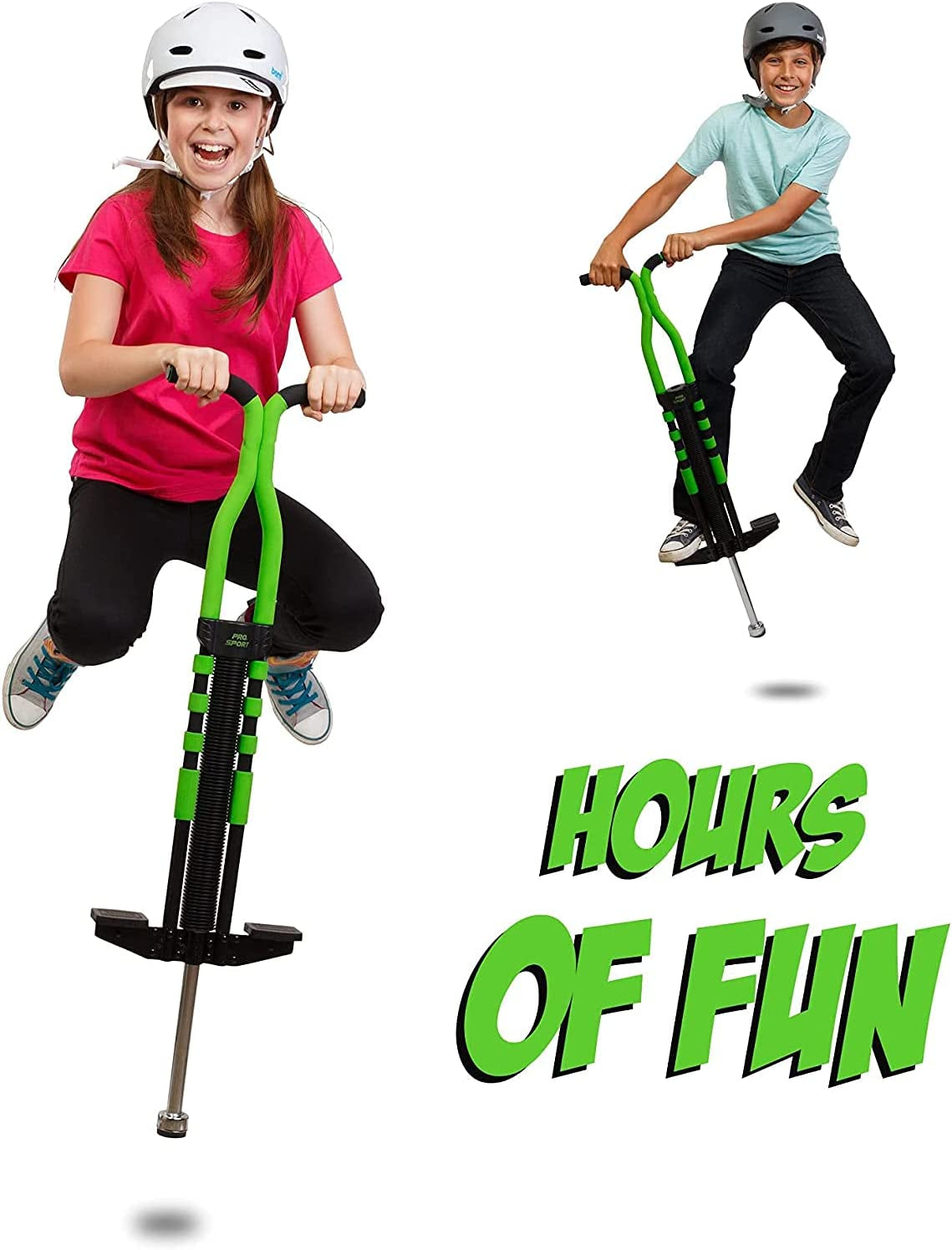 Pogo Stick for Kids - Pogo Sticks for Ages 9 and Up, 80 to 160 Lbs - Pro Sport Edition, Quality, Easy Grip, Pogostick for Hours of Wholesome Fun